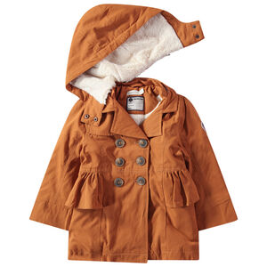 Gabardina color camel con forro de borreguillo y capucha desmontable  Main Gabardina color camel con forro de borreguillo y capucha desmontable