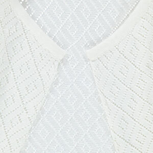 Chaqueta de punto calado all over 