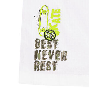 Camisa de manga corta de algodón con estampado de fantasía. 