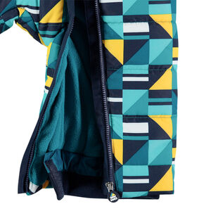 Combi-pilote de ski à imprimé graphique all-over 