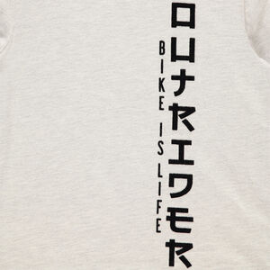 Júnior - Camiseta de manga larga de punto con estampado y cuello de fantasía 