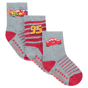 Juego de 3 pares de calcetines de Disney/Pixar® con dibujo de Cars 