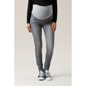 Vaquero de embarazo slim à bandeen hent 