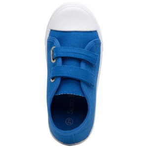 zapatilla  bleues de lona à scratchs du 24 en 35 