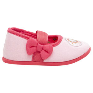 Pantuflas tipo merceditas con parche SmileyWorld y lazo 