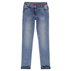 Junior - Vaqueros slim con cintura elástica  Main Junior - Vaqueros slim con cintura elástica