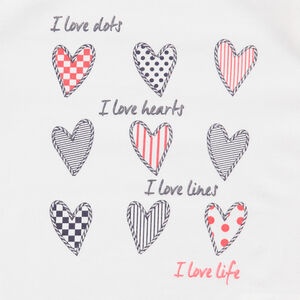 Camiseta de manga larga con dibujo estampado por delante  Main Camiseta de manga larga con dibujo estampado por delante