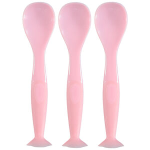 Conjunto de 3 cucharras ventosa Mix'N'Match - Rosa 
