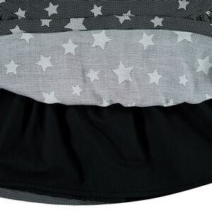 Júnior - Vestido de manga larga con estrellas all-over 