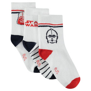 Pack de 3 pares de calcetines cortos con motivo de Star Wars™ 