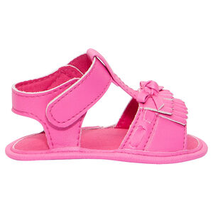 Sandalias rosa fosforescente  