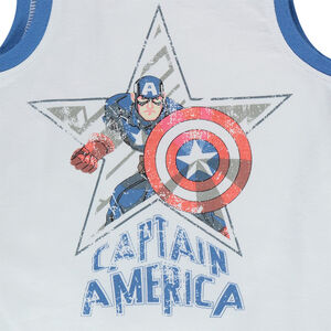 Pijama de punto Marvel con estampado de Captain America 