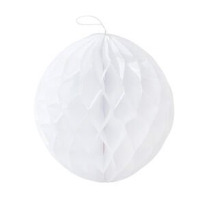 Set de 3 bolas de papel con efecto de panal 