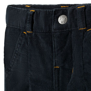 Pantalón de terciopelo forrado de jersey 