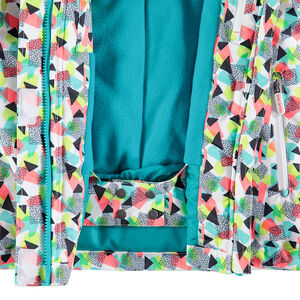 Júnior - Cazadora de esquí con dibujo gráfico y capucha desmontable 