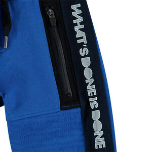 Bermudas de felpa con bolsillos con cremallera 