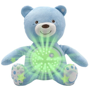 Ourson projecteur First Dreams Baby Bear - Bleu 