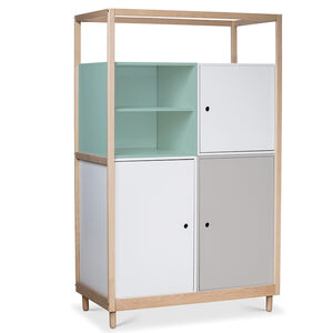 Pequeño cajón con puerta My Story - Verde 