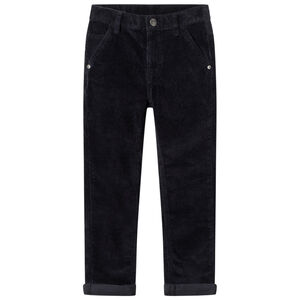 Pantalon en velours coupe droite pour enfant garçon 