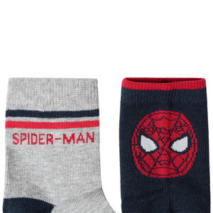 Pack de 2 pares de calcetines motivo  Spiderman 