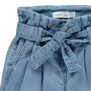 Jeans slouchy taille haute effet used  Main Jeans slouchy taille haute effet used