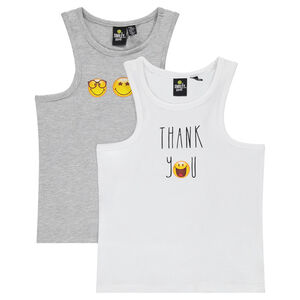 Lote de 2 bodies con estampado ©Smiley 