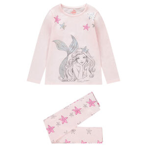 Pijama largo de punto con estampado de Ariel ©Disney y flores  Main Pijama largo de punto con estampado de Ariel ©Disney y flores