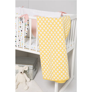 Colcha de lunares 80 x 80 cm 