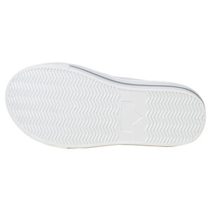 Merceditas de tela con elástico y lazo 