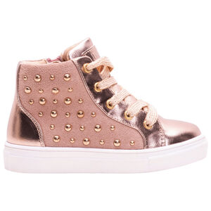 Zapatillas altas con clavos de fantasía  
