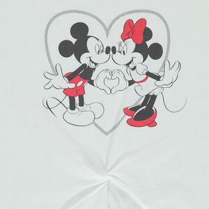 Pijama largo de punto ©Disney con estampado de Mickey et Minnie  