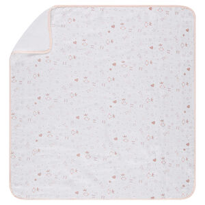 Manta de tetra con dibujos all over ©Smiley Girl 