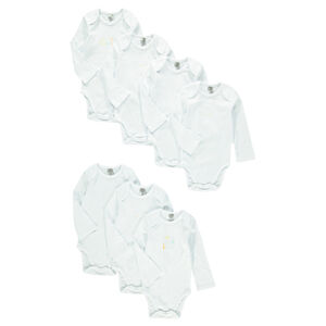 Lote de 7 bodies con fantasía con abertura adaptada a la edad 