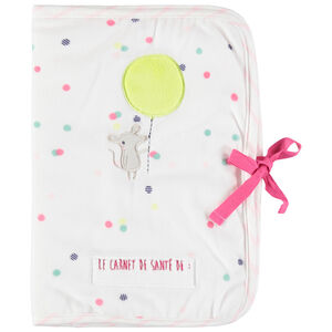 Protector cartilla de salud con bordado 