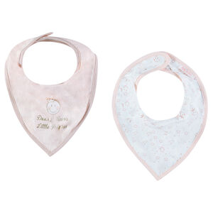 Juego de 2 baberos en forma de bandana ©Smiley Girl 
