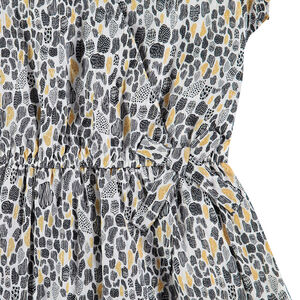 Júnior - Vestido de manga corta con estampado gráfico all-over   Main Júnior - Vestido de manga corta con estampado gráfico all-over