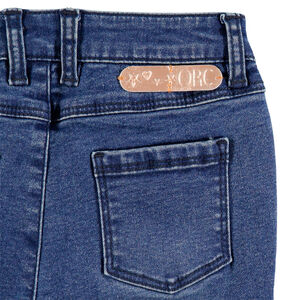 Vaquero skinny de efecto arrugado. 