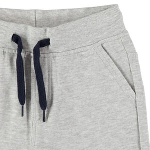 Bermudas de felpa jaspeada. 