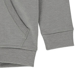 Chaqueta de felpa con capucha con cremallera 