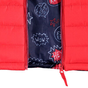 Chaleco anorak acolchado con capucha demsontable 