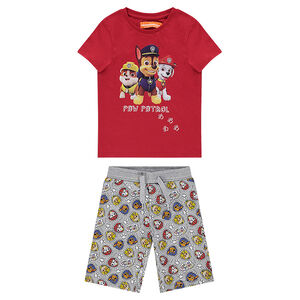 Pijama corto de punto con estampado Nickelodeon™ Patrulla canina 