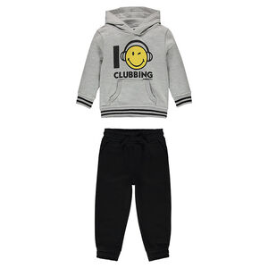 Jogging de muletón Smiley 
