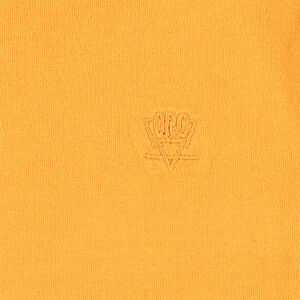 Camiseta interior de punto con cuello vuelto y logo bordado 