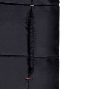 Júnior - Anorak sin mangas con capucha y forro de micropolar 