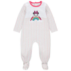 Pelele en jersey print Minnie à con purpulinas Disney 