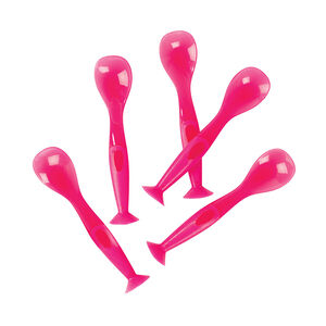 Conjunto de 5 cucharras - Rosa 