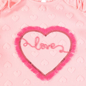 Sudadera de felpa de jacquard con dibujo y lentejuelas con flecos  Main Sudadera de felpa de jacquard con dibujo y lentejuelas con flecos