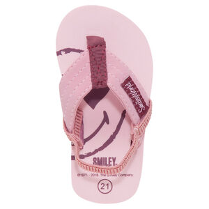 Chanclas con tira ancha y tira elástica ©Smiley 