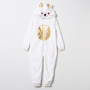 Surpijama de sherpa motivos renos con orejas en relieve  