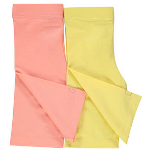 Pack de 2 pantalones de ciclista lisos con logo estampado  Main Pack de 2 pantalones de ciclista lisos con logo estampado